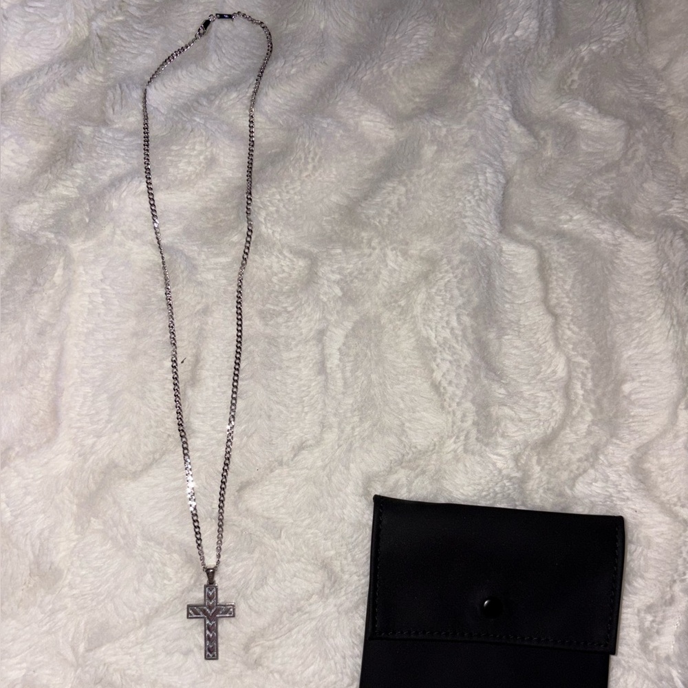 Silver Cross chain